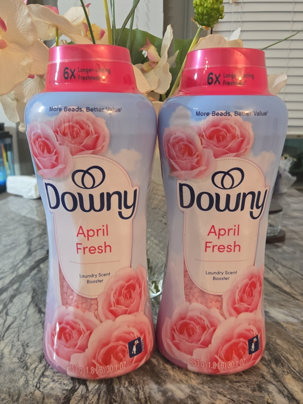 April Fresh Laundry Scent Booster - Pink